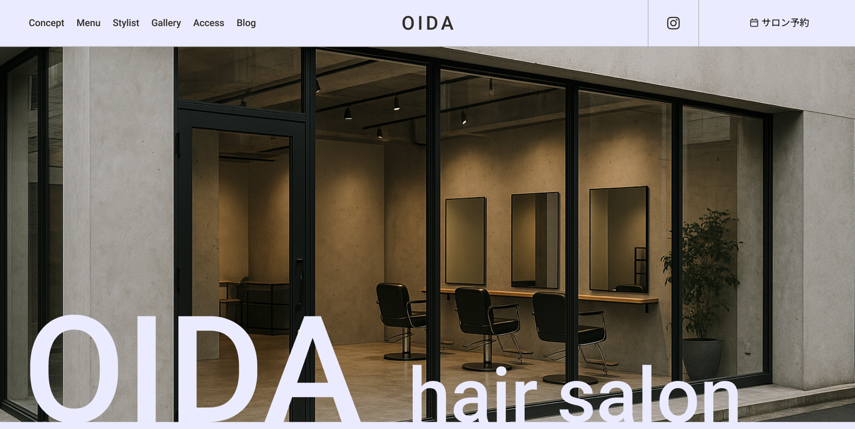 OIDA hair salonの外観の画像